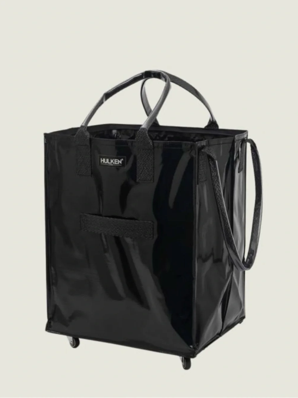 HULKEN Women’s Tote Bag in Black-LARGE (this is not matte) NEW - Picture 3 of 3